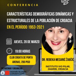 Fotos de Conferencia sobre Situación Demográfica en Croacia