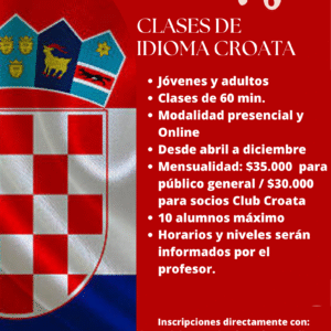 Clases de Idioma Croata